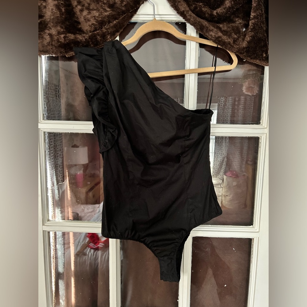 Zara one shoulder bodysuit
